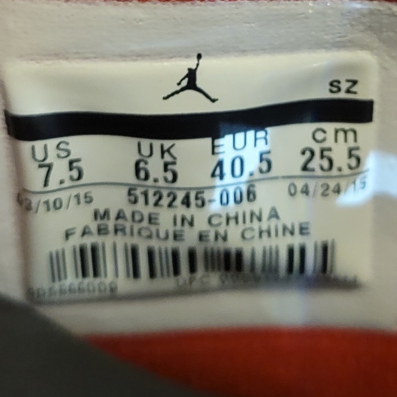 Jordan Son of Mars Rare Marvin The Martian (2015) Mens 7.5 Womens 9 EUC - Picture 10 of 10